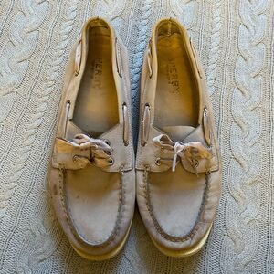Sperry Top-Sider Lilac Genuine Leather Boat Shoes
